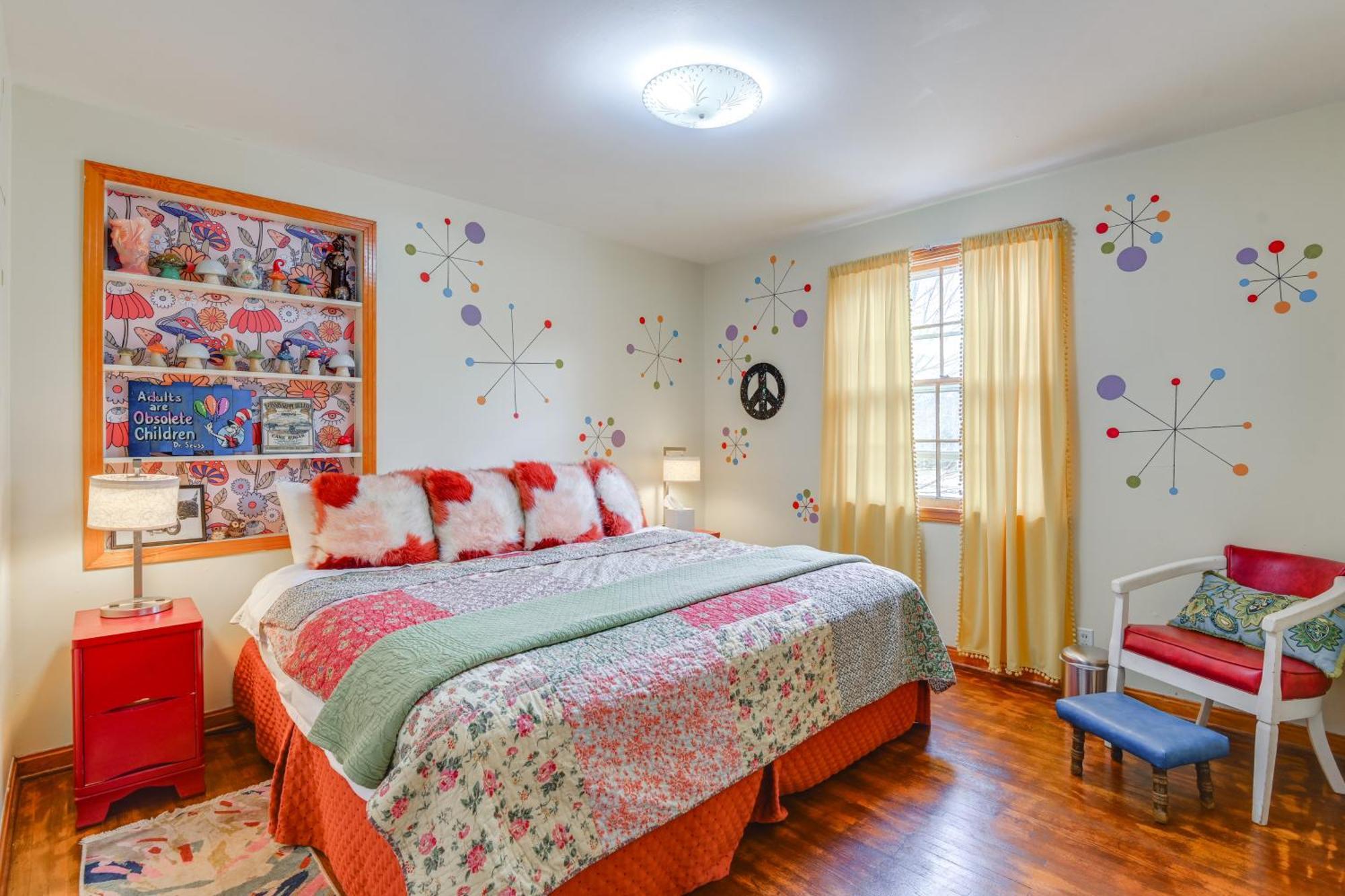 6 Mi To Downtown 70S-Themed Home In Nashville! Kültér fotó