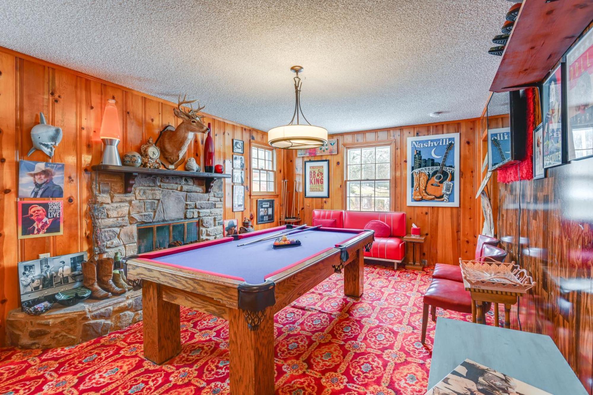 6 Mi To Downtown 70S-Themed Home In Nashville! Kültér fotó