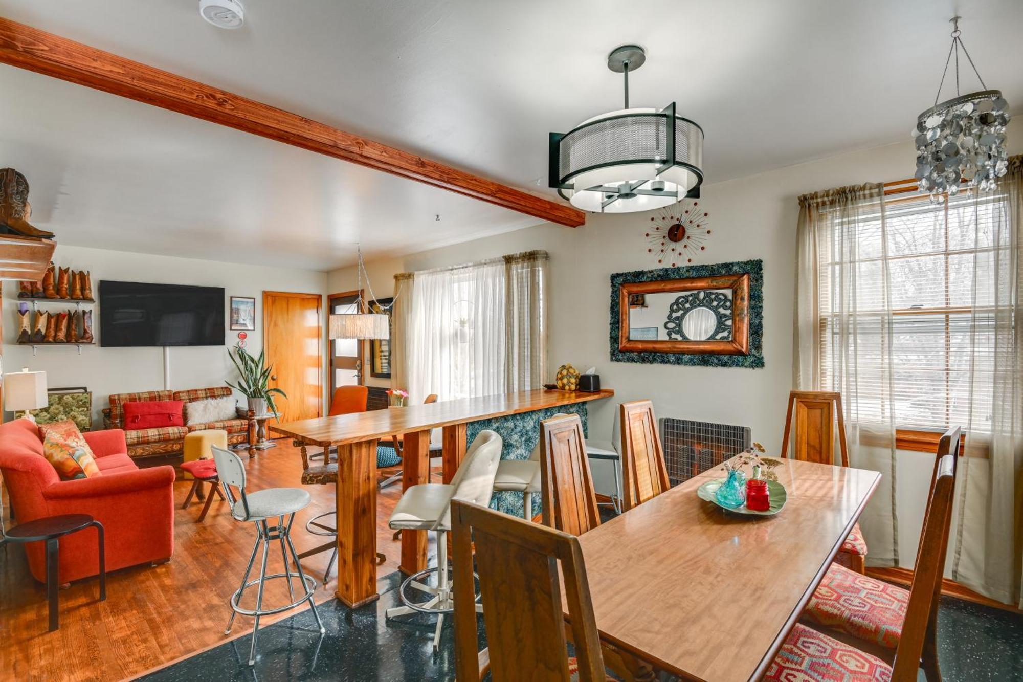 6 Mi To Downtown 70S-Themed Home In Nashville! Kültér fotó