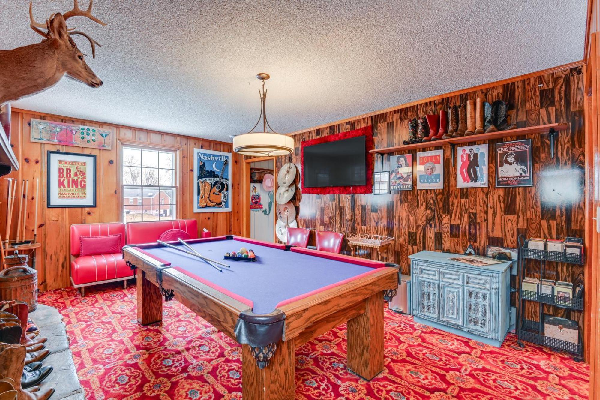 6 Mi To Downtown 70S-Themed Home In Nashville! Kültér fotó